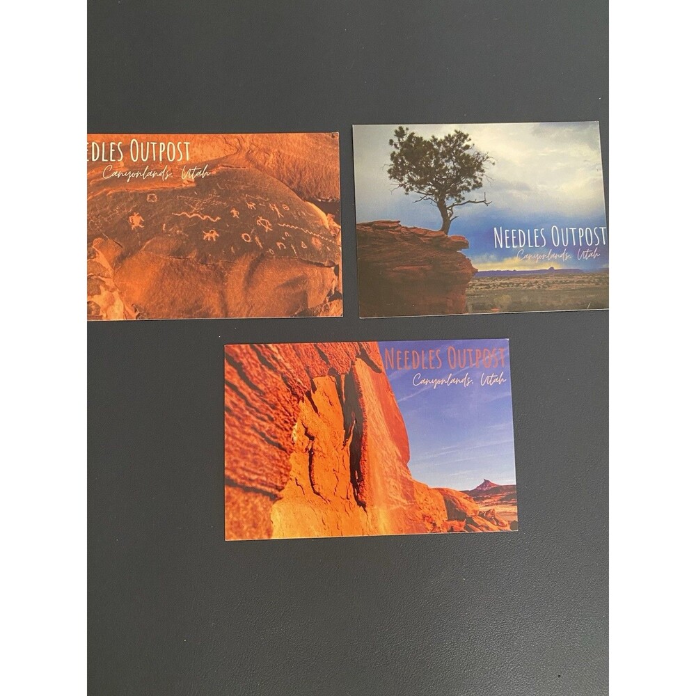 Canyonlands National Park - Utah ~ Lot of 3 Vtg Postcards ~ Unposted